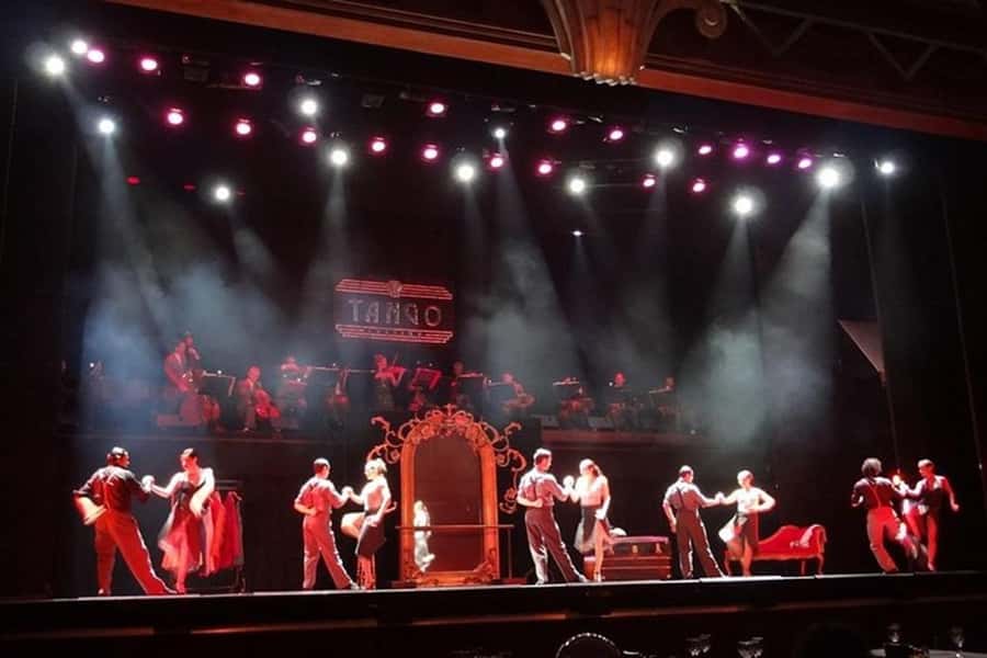 Tango Porteño Show in Buenos Aires (with optional dinner) - The eight musicians set the mood