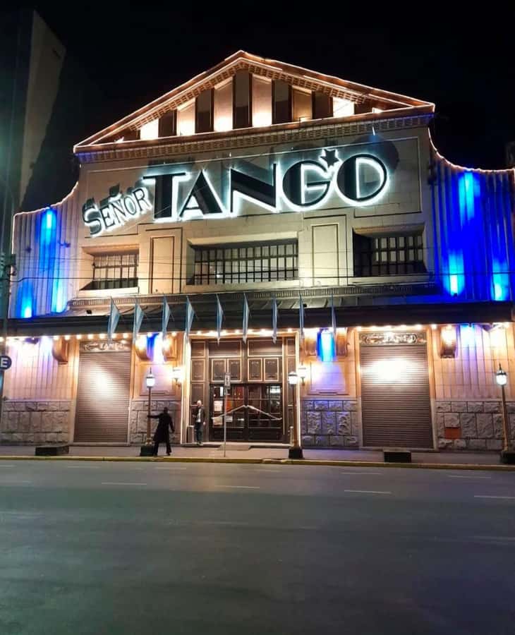 Tango Show at Señor Tango - A live orchestra anchors the performance