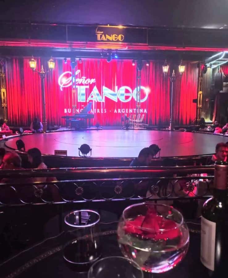 Tango Show at Señor Tango - Choosing between dinner and show only