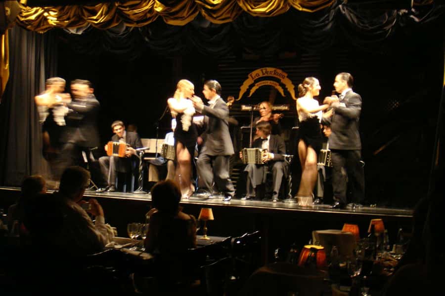 Tango show in La Ventana with optional Dinner - Four dance pairs and a staged tango story