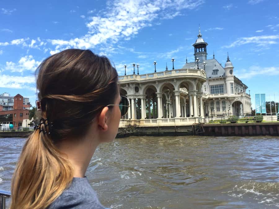 Tigre: River Delta Panoramic Boat Tour - Upper deck, lower deck, and the audio guide