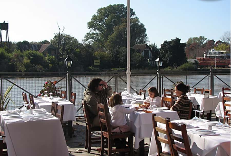 Tigre with Lunch overlooking the River and Navigation - Why Tigre makes a good break from Buenos Aires