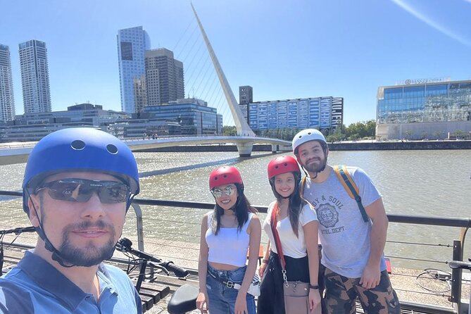 Tour Buenos Aires in one day on Electric Scooters - Finishing in Palermo with choripán