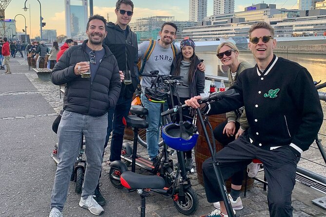 Tour Buenos Aires in one day on Electric Scooters - The Obelisk and Argentina’s public stage