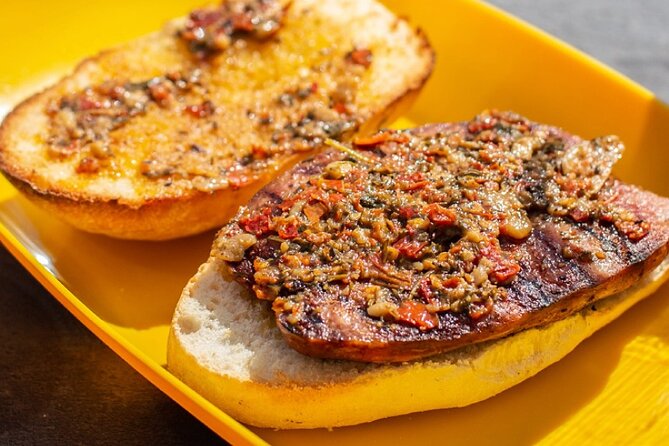 Traditional Argentine FoodTour with optional Michelin Experience - Choripan with chimichurri