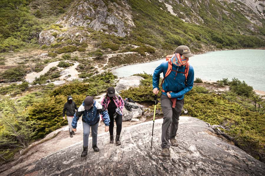 Trekking Esmeralda Lagoon - What to wear and carry for a wet mountain day