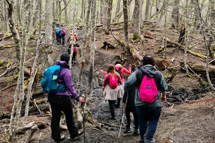 Trekking to Emerald Lagoon - From Ushuaia to Tierra Mayor Valley