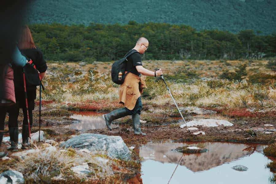 Trekking to Emerald Lagoon - Following the Esmeralda River to the lake
