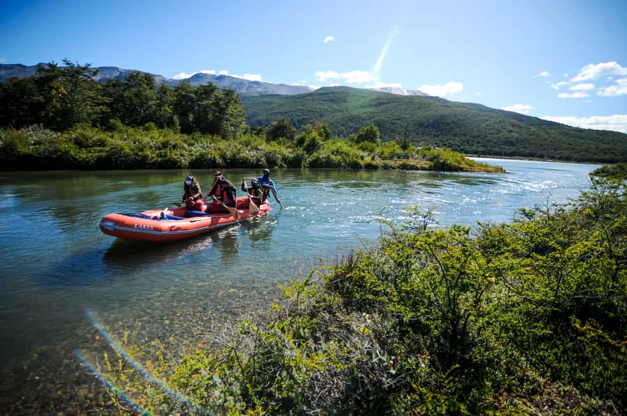 Ushuaia: Tierra del Fuego Trekking and Canoeing - Walking through Tierra del Fuego National Park