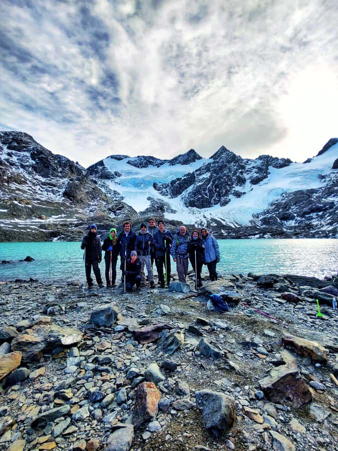 USHUAIA: TREKKING IN LAGUNA DE LOS TÉMPANOS AND VINCIGUERRA GLACIER - Starting in Andorra Valley among peat bogs