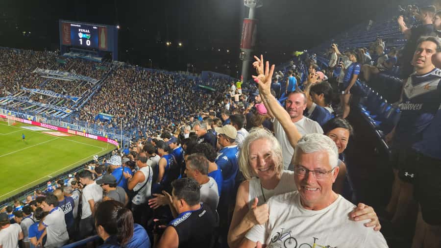 Velez Sarsfield Football Match - The ride back after the final whistle