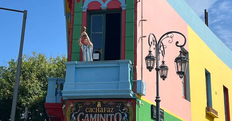 Walking Tour of San Telmo and La Boca with local food - Walking through Lezama Park toward La Boca