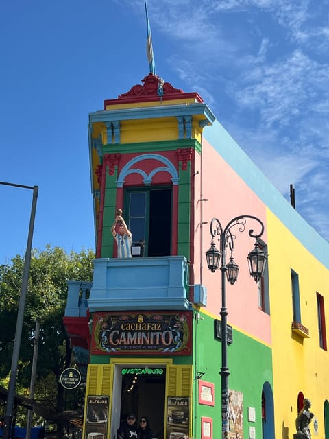 Walking Tour of San Telmo and La Boca with local food - Coffee and medialunas at the starting café