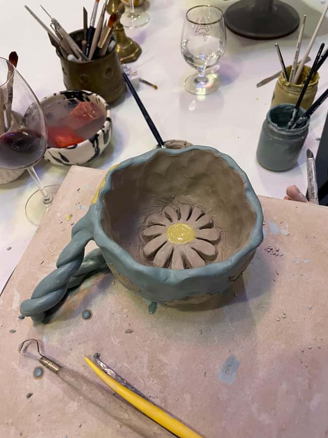 Wine & Pottery Class For Beginners in Buenos Aires Argentina - Pickup, Firing, and the Three-to-Four-Week Wait